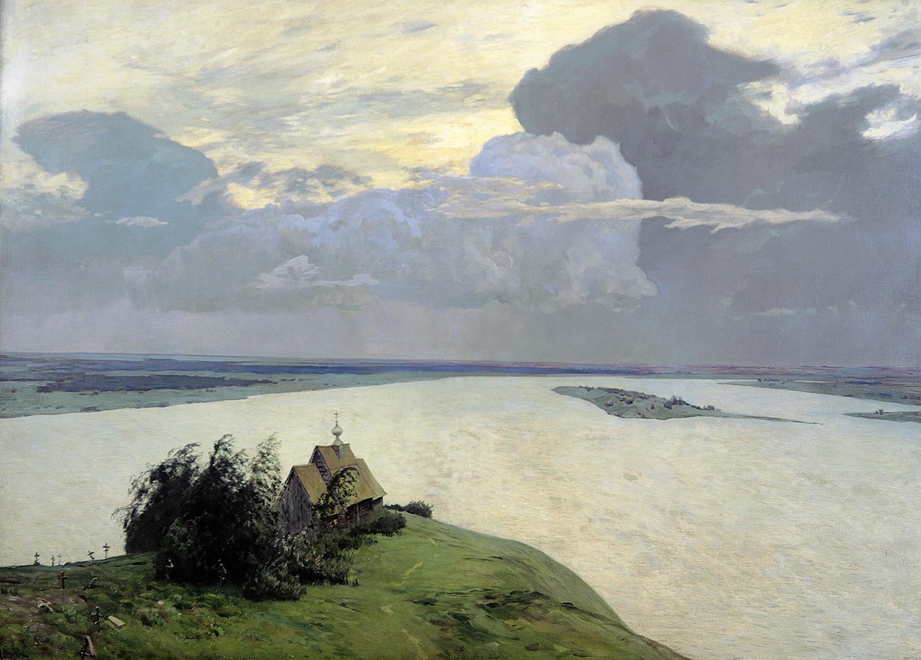 Over Eternal Peace, one of the most 'Russian' landscape
