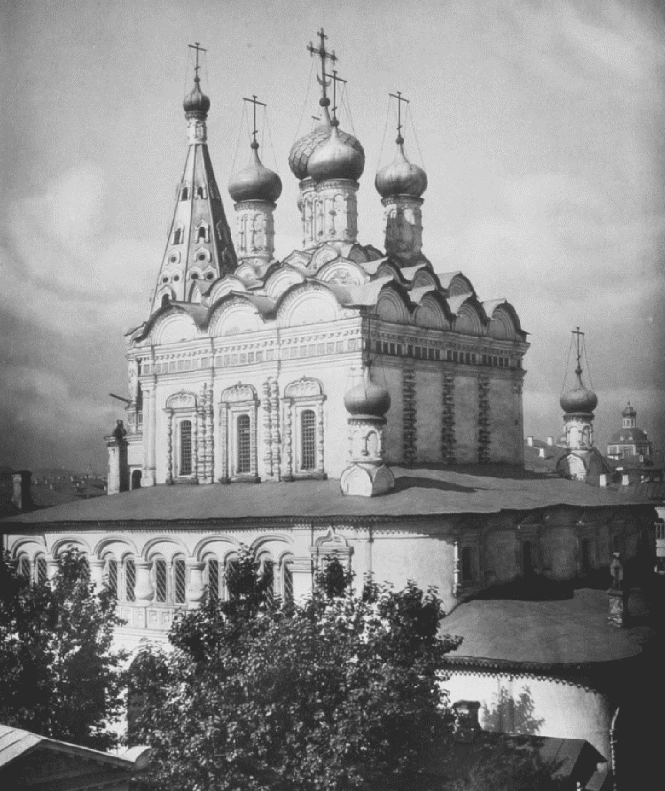 Никољска црква „код Стубова“, 1883.