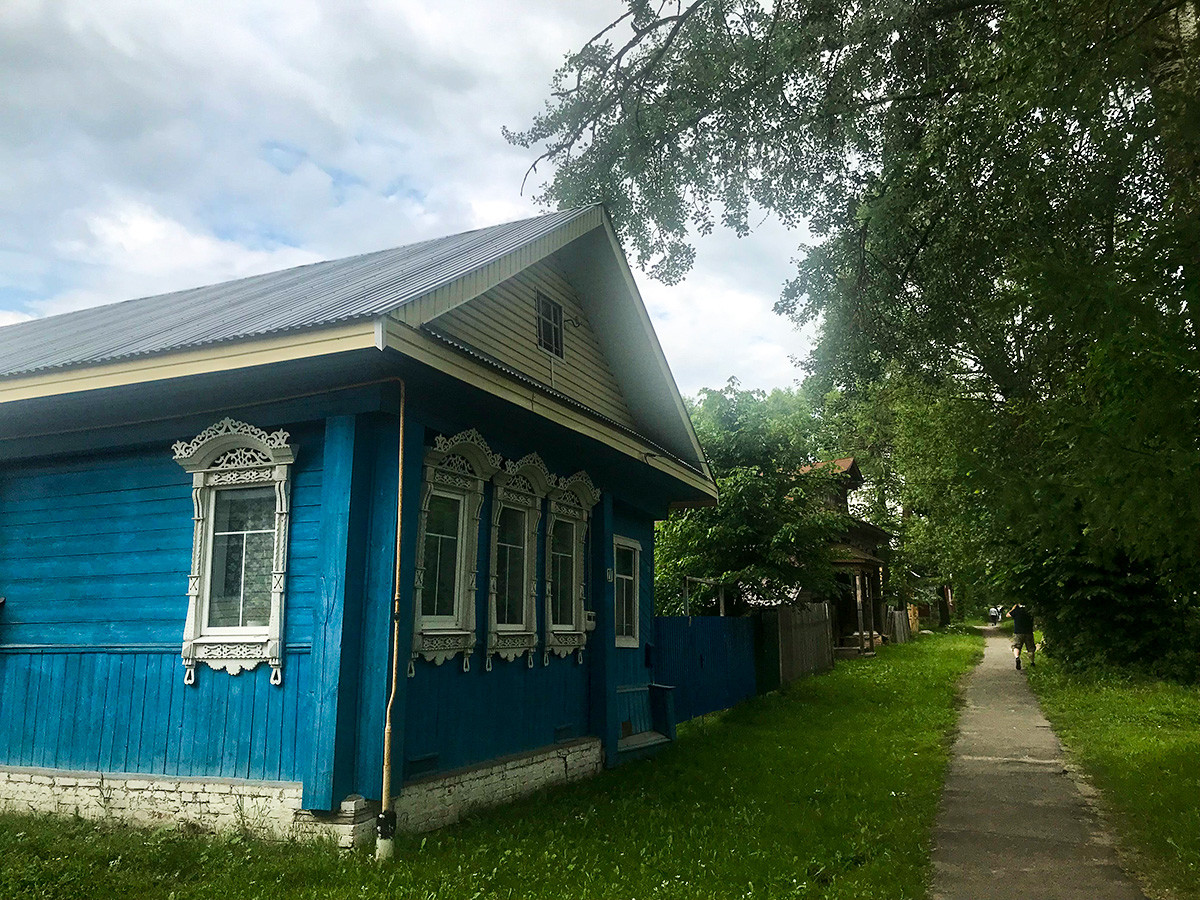 A street in Palekh.