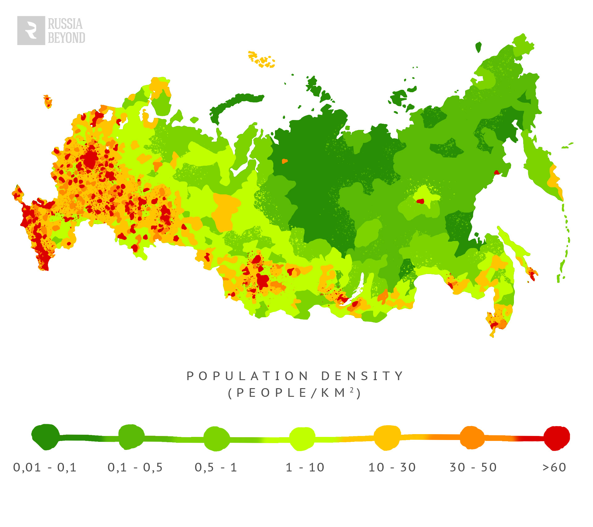 climate map of russia