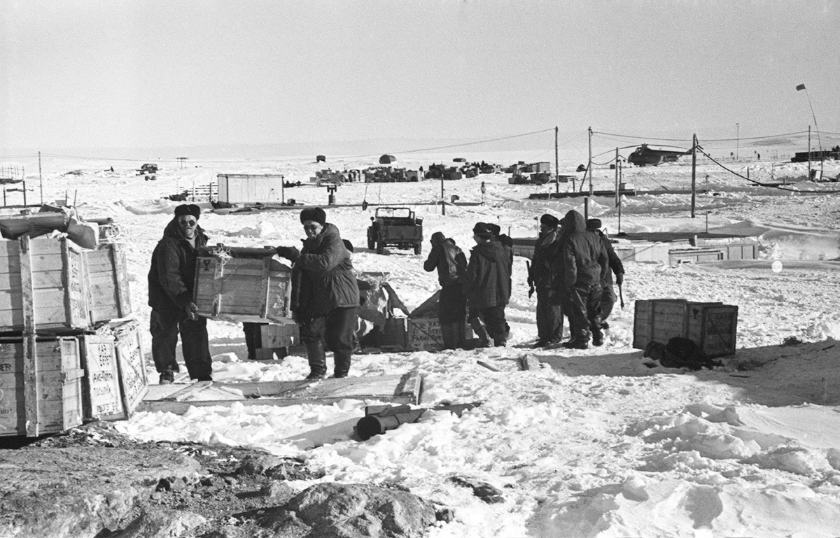 Durant l'expédition de 1958