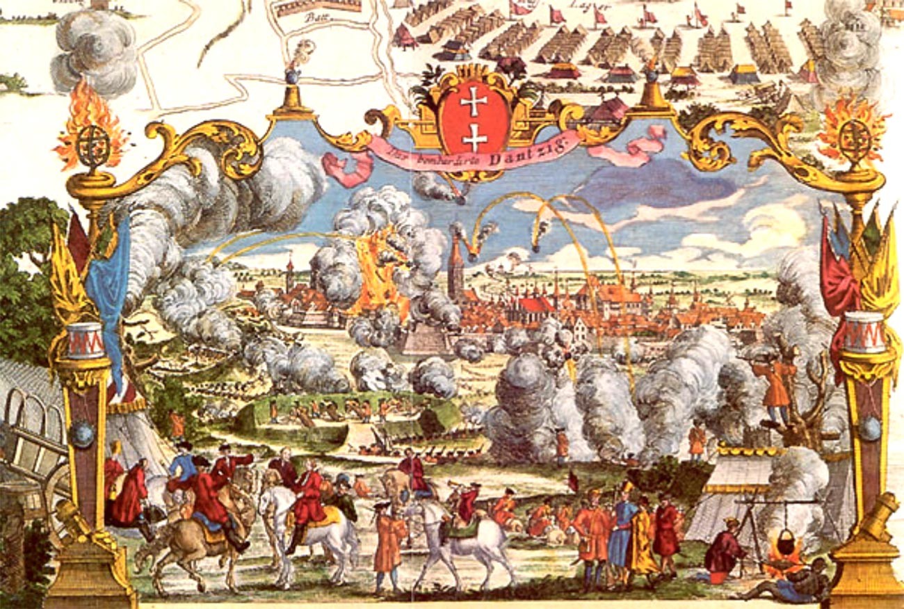 Pengepungan Danzig, 1734.