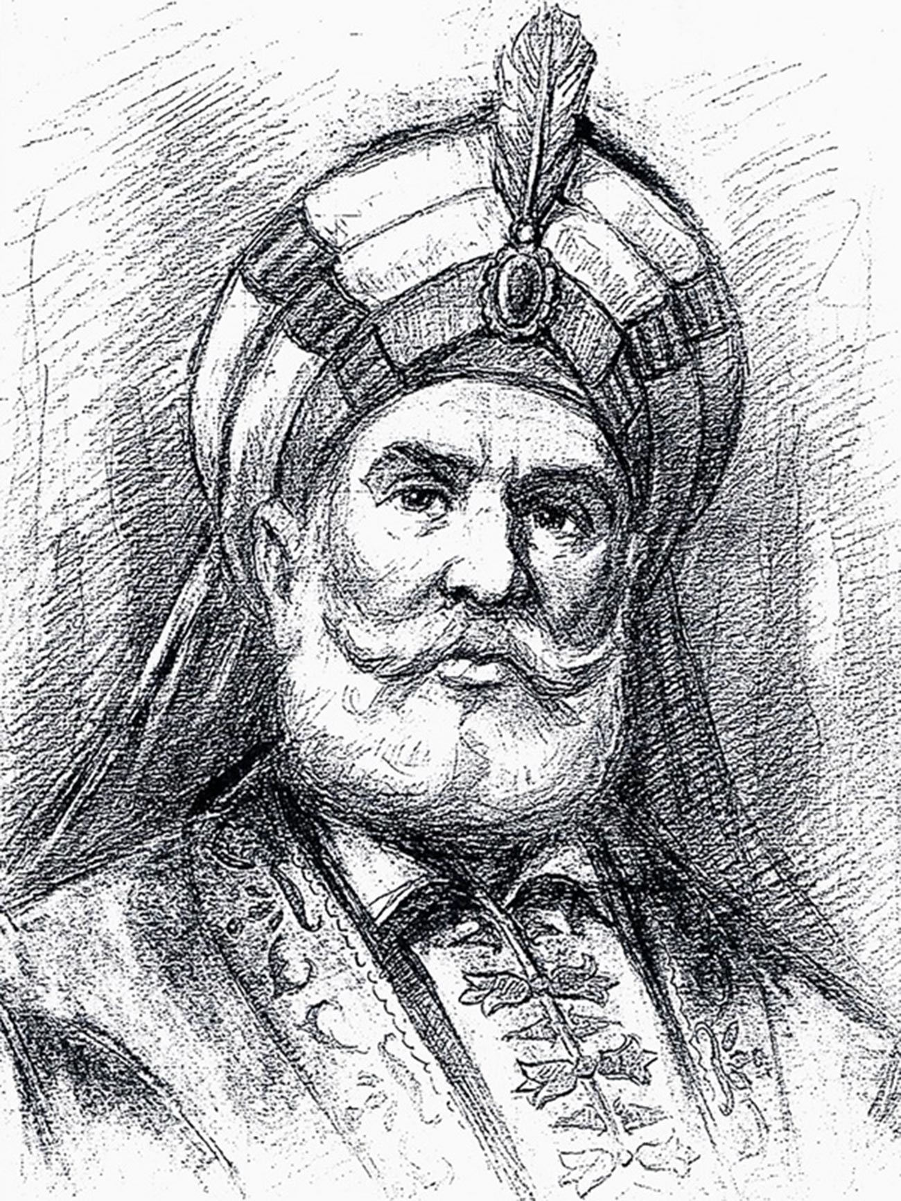 Lo sceicco Zahir al-Umar al-Zaydani