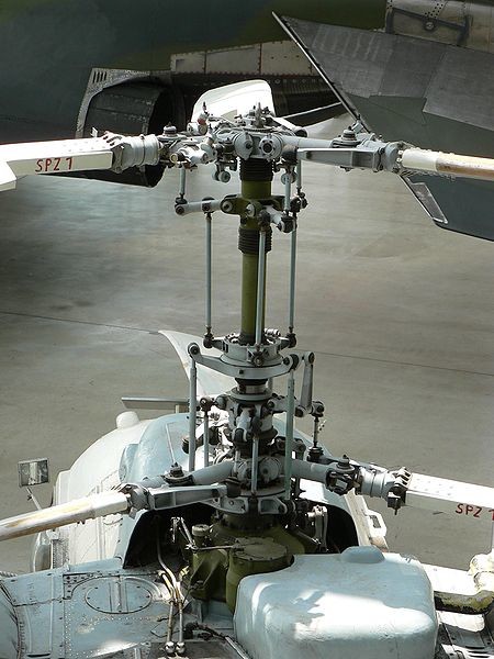 Rotores coaxiales del Ka-26