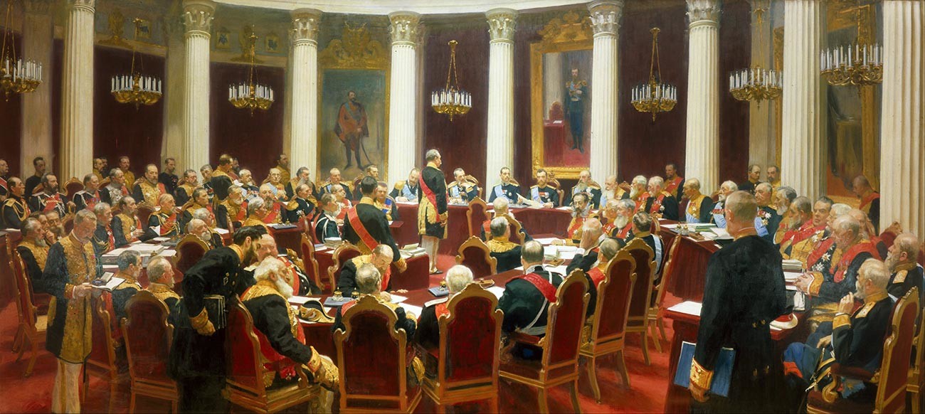 Réunion du Conseil d'État le 7 mai 1901
