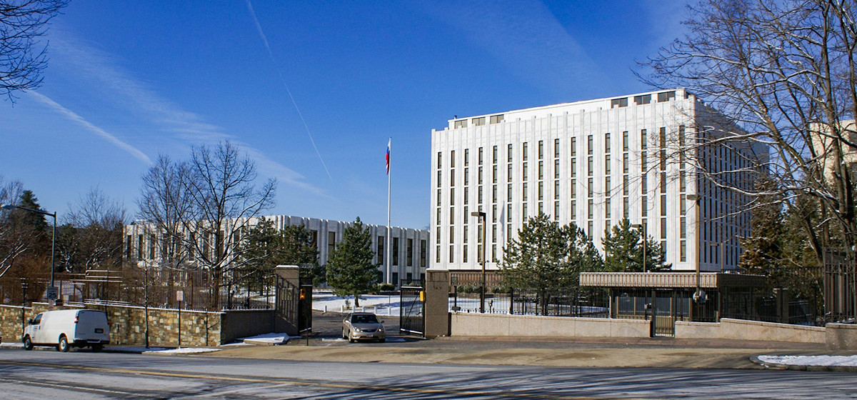 Rusko veleposlaništvo v Washingtonu.
