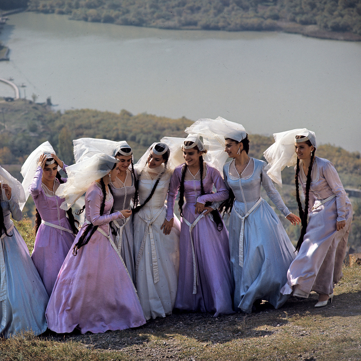 Soloists of the State Distinguished Ensemble of Folk Songs and Dances of the Georgian SSR