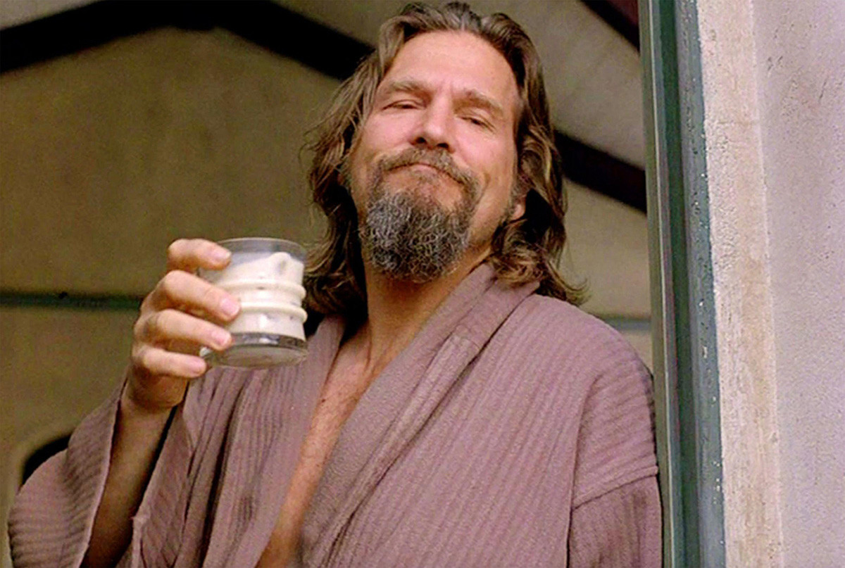 The Dude also totally abides by this drink! 