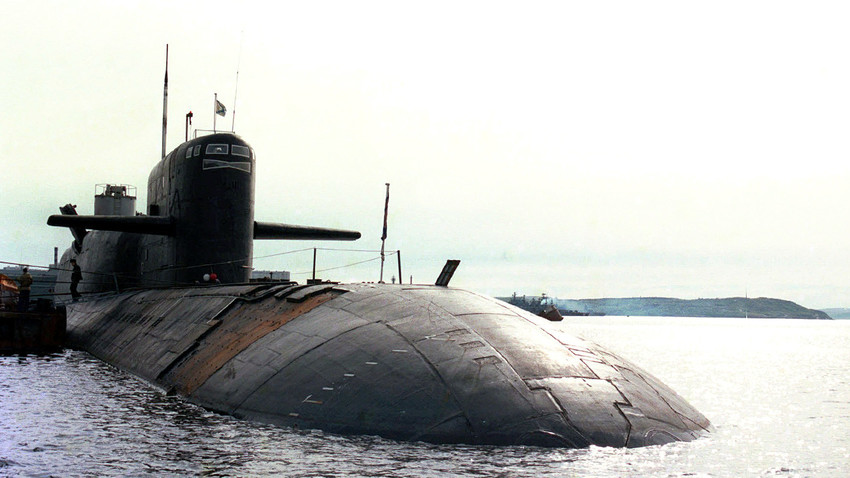 Подводница "Новомосковск", 1 юли 1998г.


