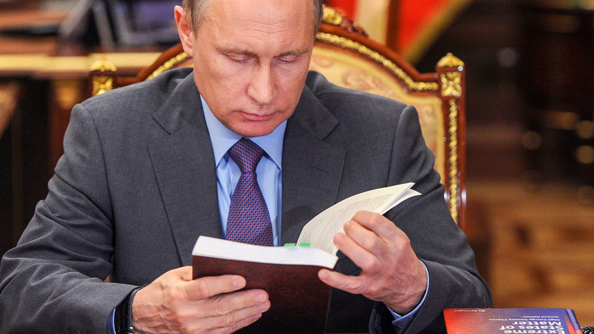 Vladimir Putin's 10 favorite books & authors - Russia Beyond