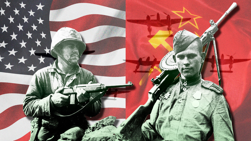 Cuando soviéticos y estadounidenses se enfrentaron en una batalla durante  la Segunda Guerra Mundial - Russia Beyond ES