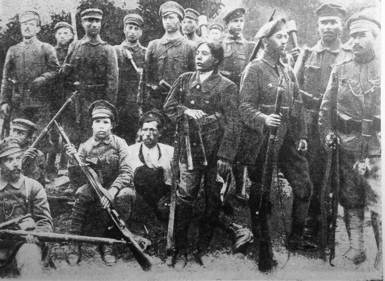 Prvi bataljun Prvog moskovskog Internacionalnog odreda, Crveni Mađari. 