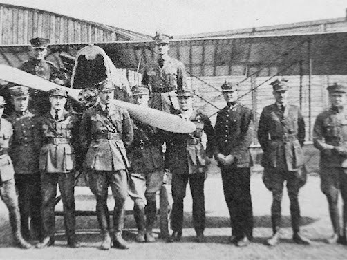 Piloten des 7. Jagdgeschwaders in Lemberg