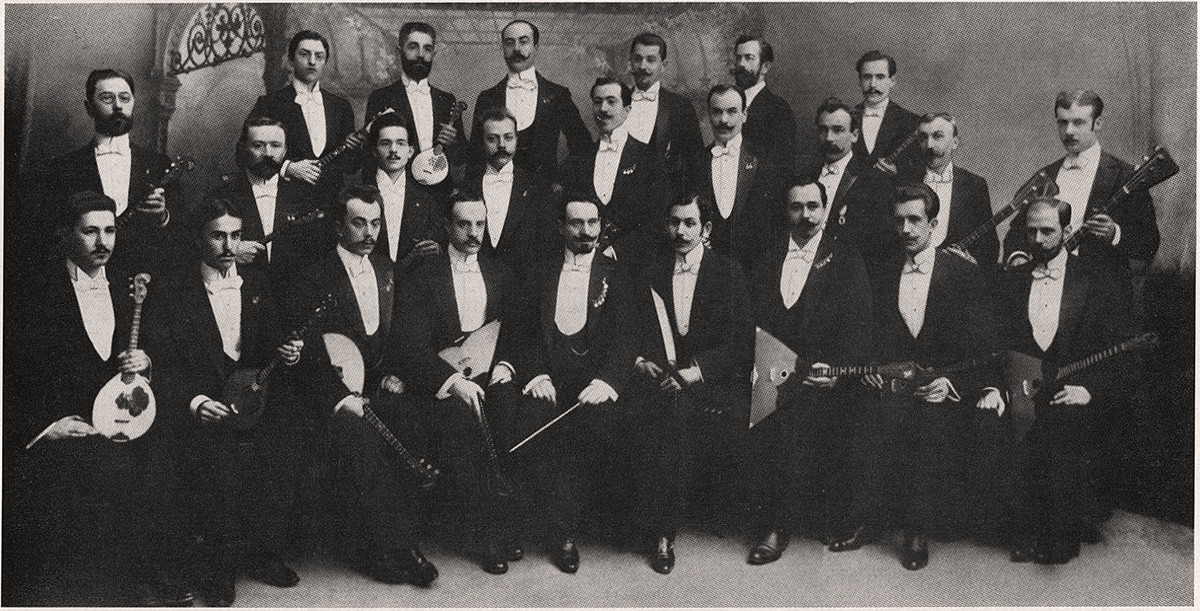 La Grande Orchestra Russa di Vasilij Andreev, inizio '900
