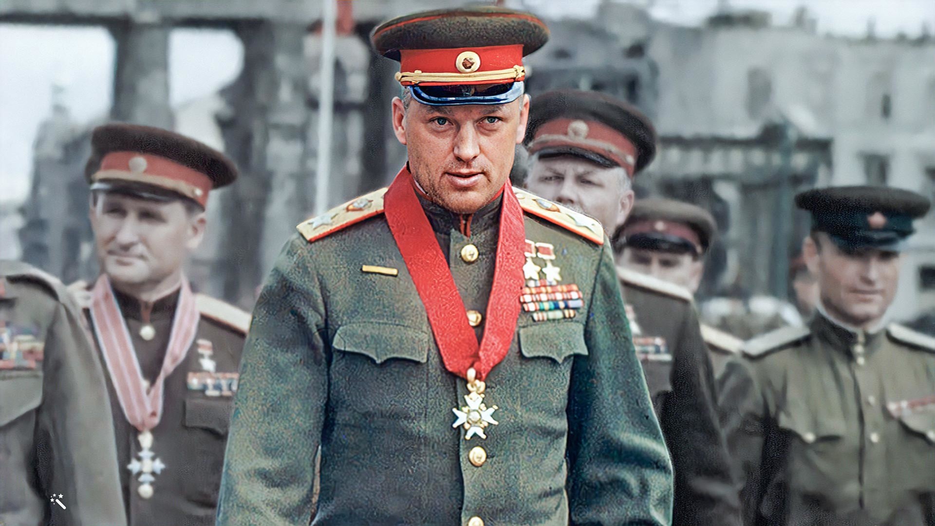 Il Maresciallo dell’Unione Sovietica Konstantin Rokossovskij (1896-1968)

