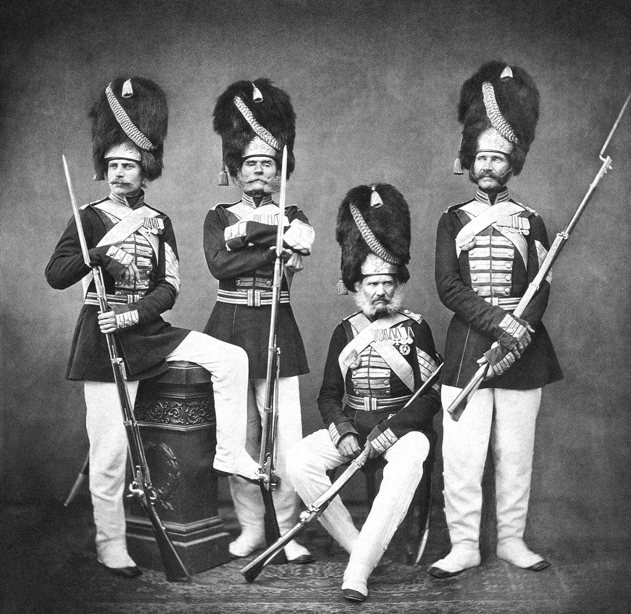 The Palace Grenadiers circa 1870-1880