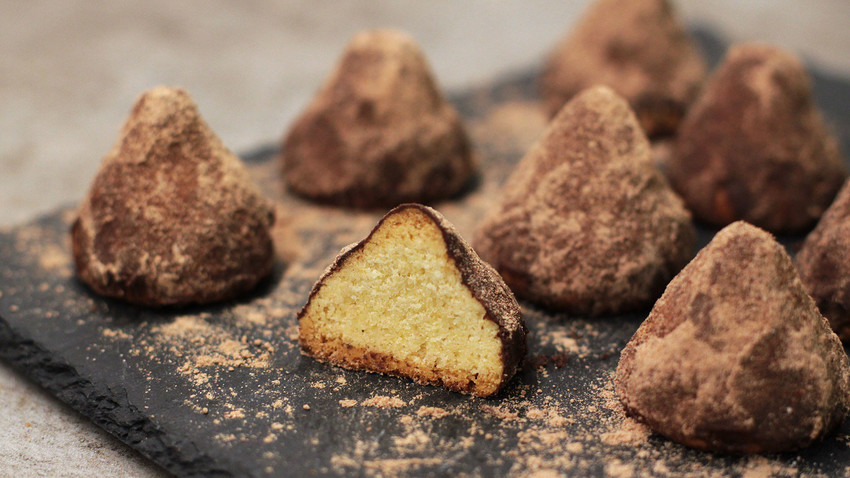 Go ahead and try to make these tender dome-shaped cookies.