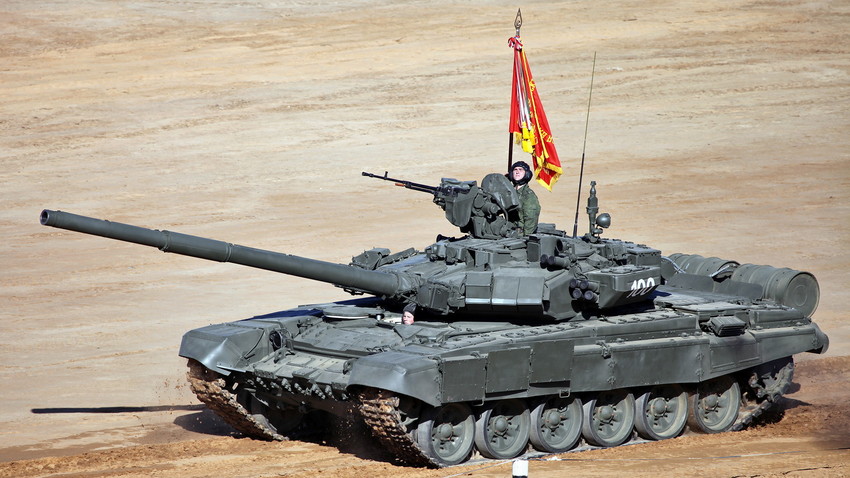 Tanque T-90A.