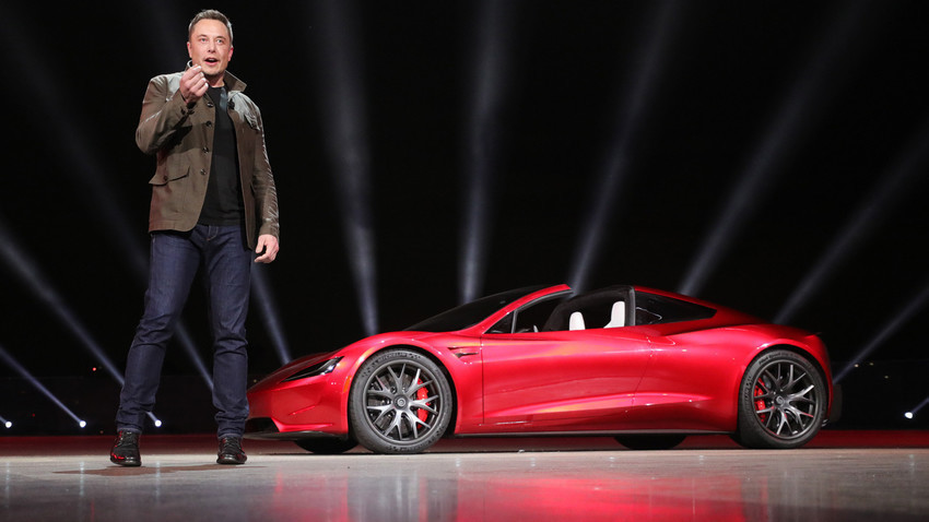 Tesla Motors 2020 Roadster Хортон, САД, 2017.

