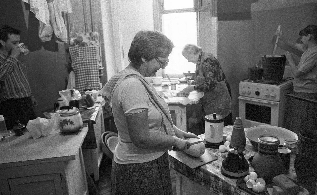 Kuhinja v sovjetskem komunalnem stanovanju
