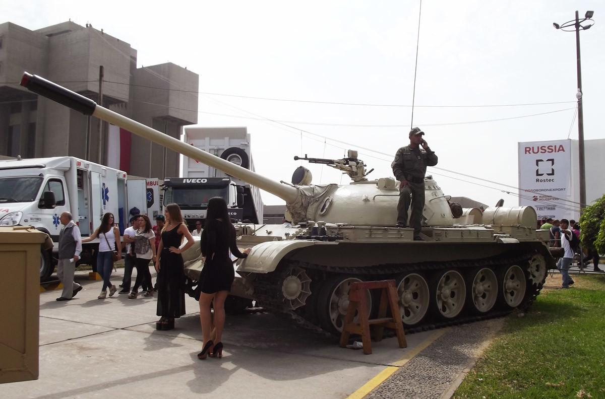 Tanque T-55 peruano.
