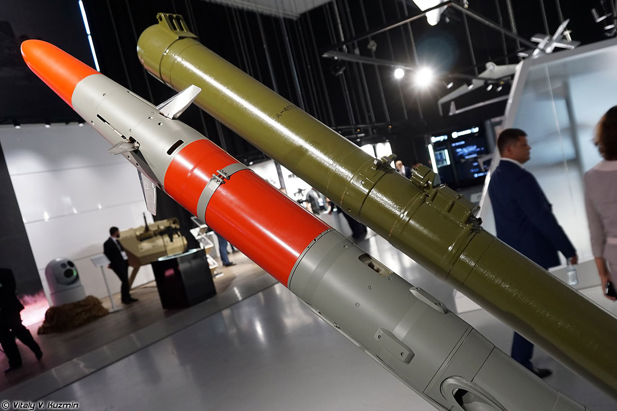 Вођена ракета 9-А-4172К „Вихор-1“, Међународни војнотехнички сајам наоружања и војне технике „Армија-2020“. 