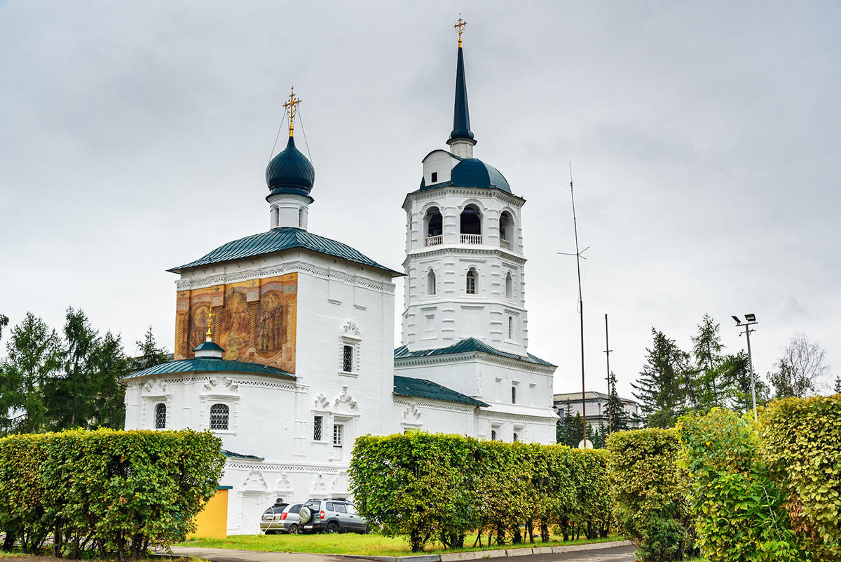The Church of the Savior in Irkutsk