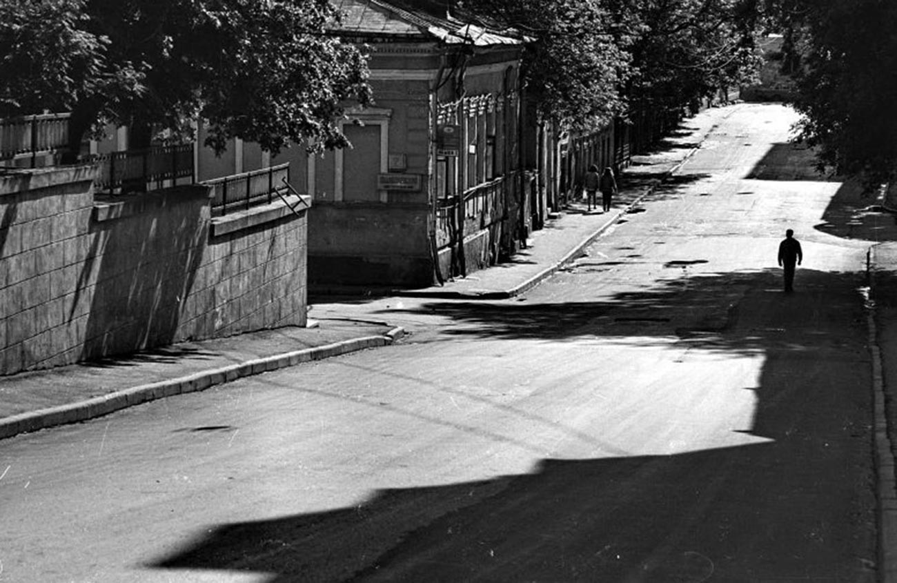 „Moskau des Alten“, Chochlowski Gasse, 1980er Jahre.