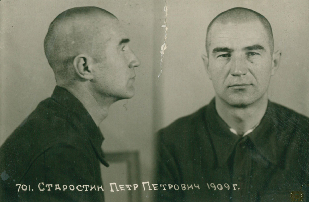 Pyotr Starostin saat mendekam di penjara.