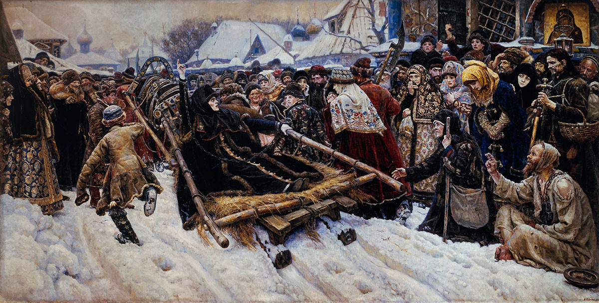 Bojarinja Morozova, Vasilij Surikov, 1887 
