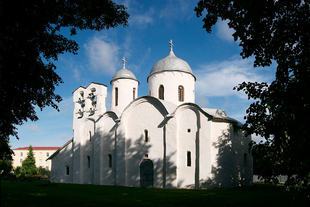 La Cattedrale di Giovanni Battista a Pskov
