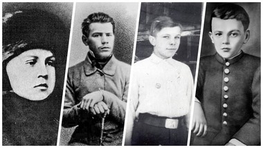 Какви биле како мали големите Руси: Толстој, Достоевски, Ленин и Гагарин