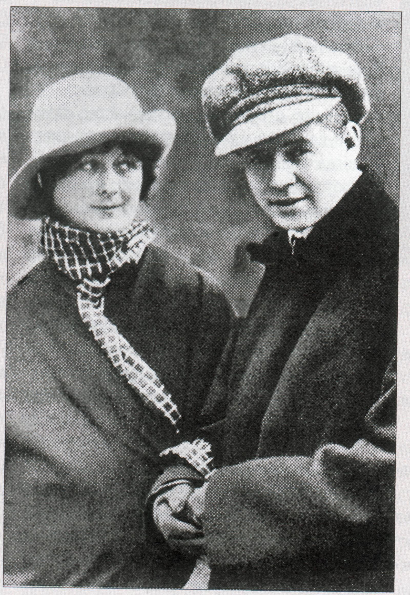 Sergei Yesenin and Isadora Duncan