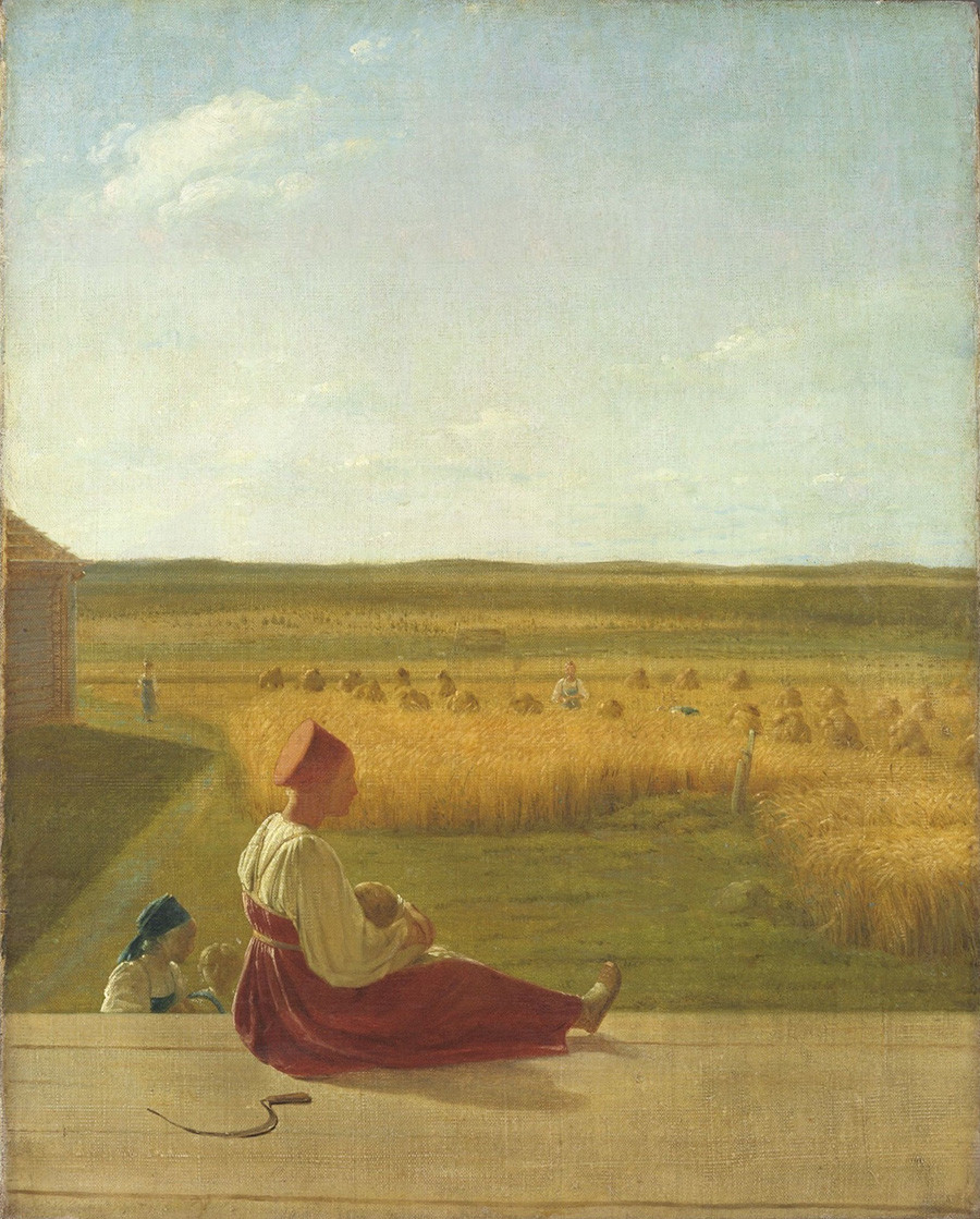 収穫時、夏、1820年代