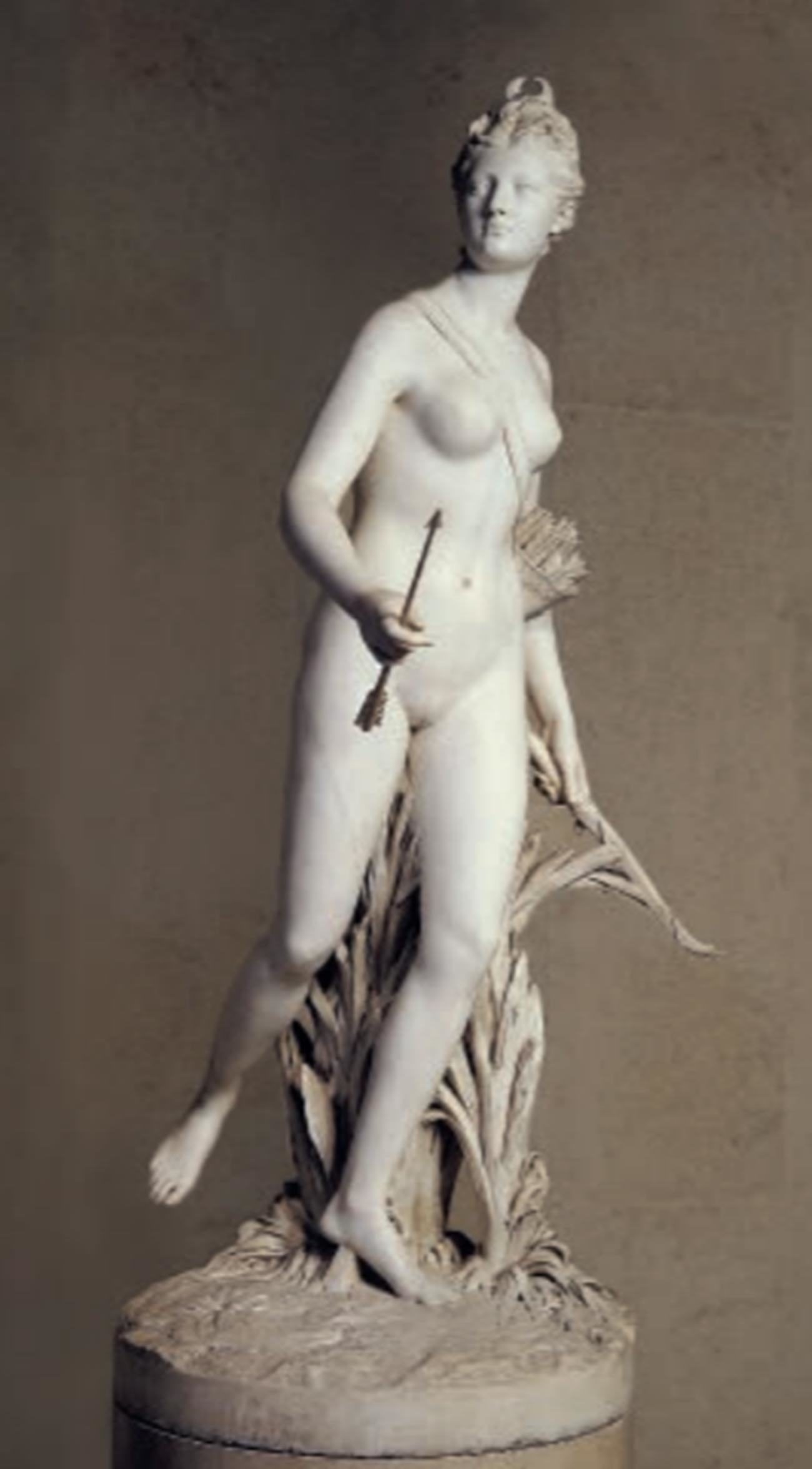 Jean-Antoine Houdon. Diana