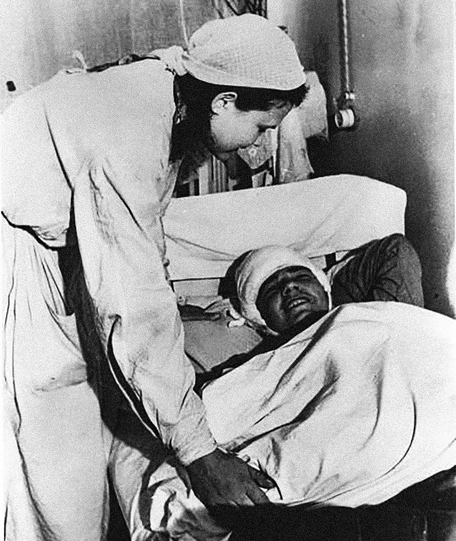 A Soviet hospital during WWII.