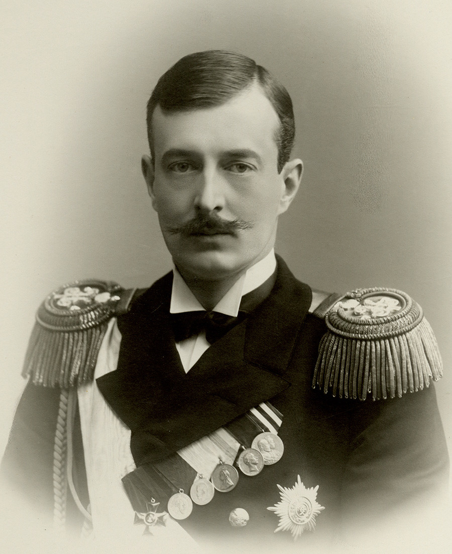 Großfürst Kyrill Wladimirowitsch, der Urgroßvater mütterlicherseits von Georg Romanow.