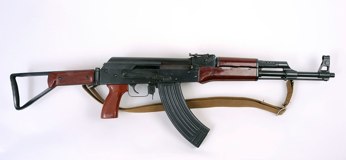 Chinese Type 56-2 Assault Rifle. Based On The Kalashnikov Weapon This Pattern Is Widely Exported. 