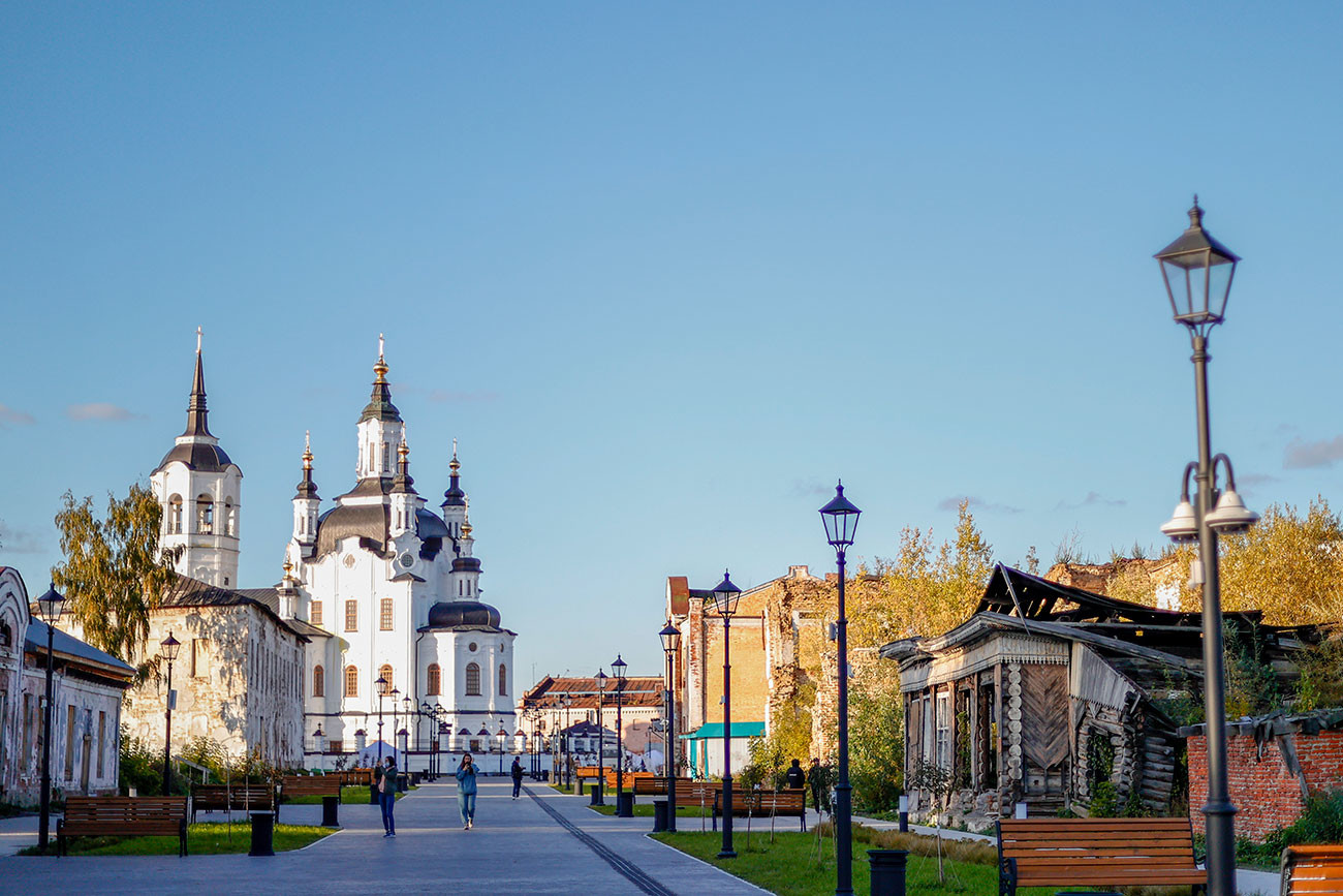 Mira-Straße in Tobolsk.