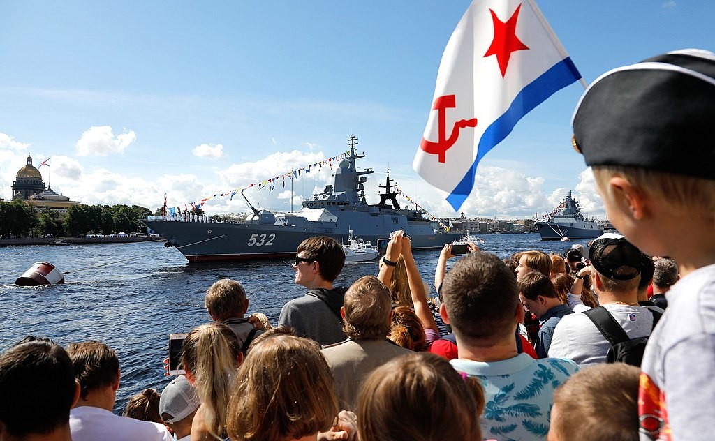 La corbeta ‘Boiki’ en las celebraciones del Día de la Armada 2020