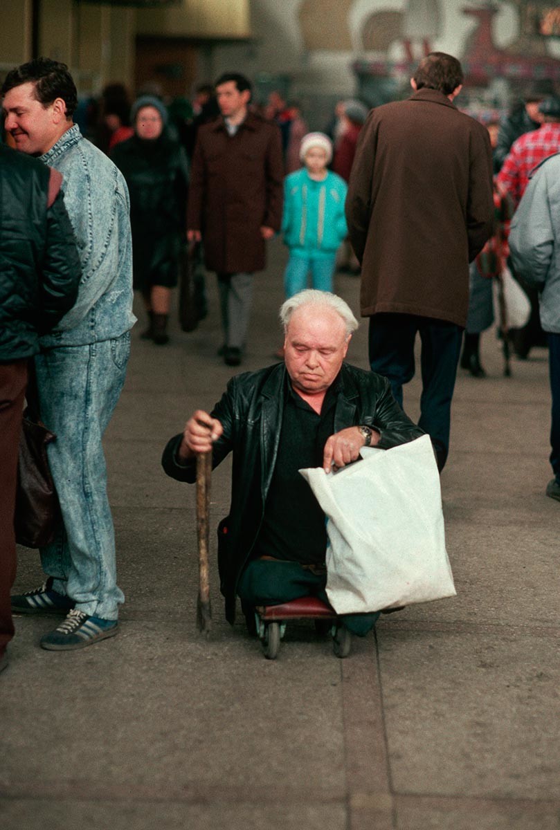 Sur un marché de Novokouznetsk, Sibérie, en URSS