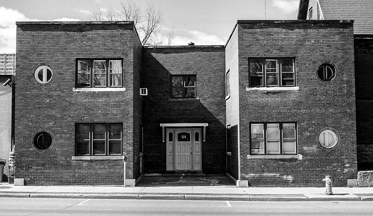 The apartment on Somerset Street in Ottawa, Canada inhabited by Soviet spy Igor Gouzenko in 1945.
