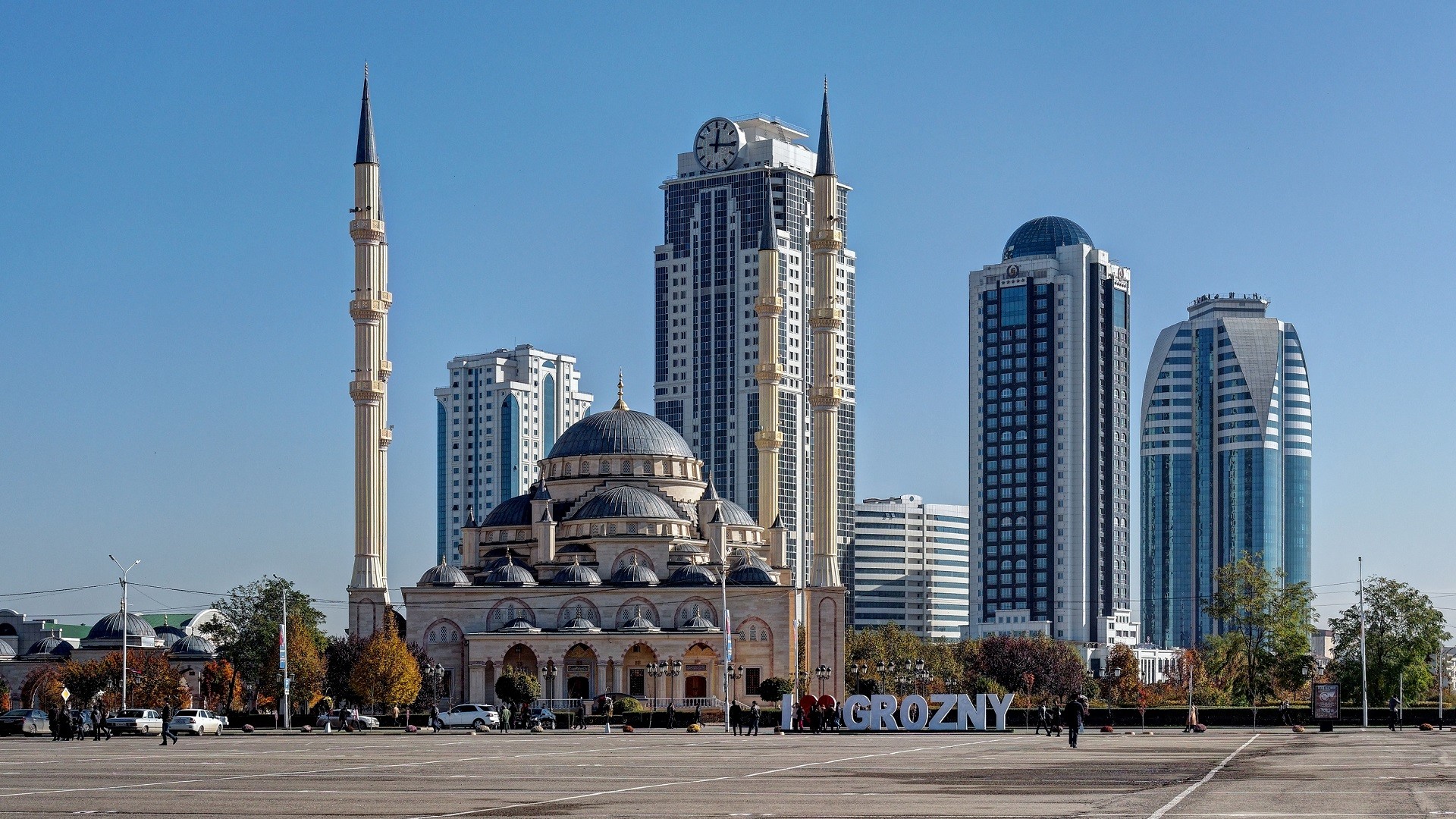 Grozny, capitale de la République de Tchétchénie
