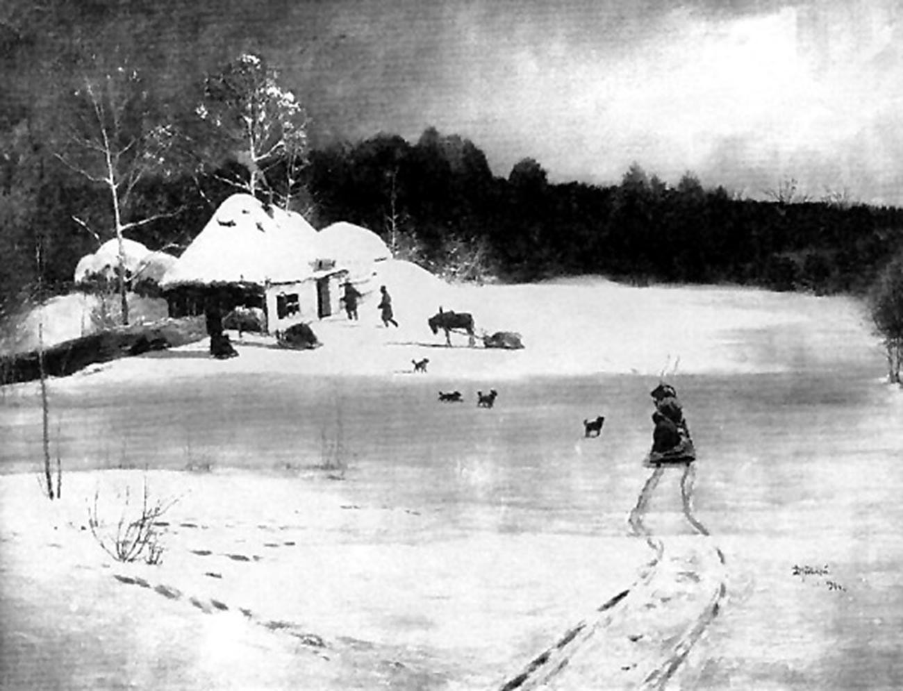 „Зимско вече“ Николаја Дубовског
