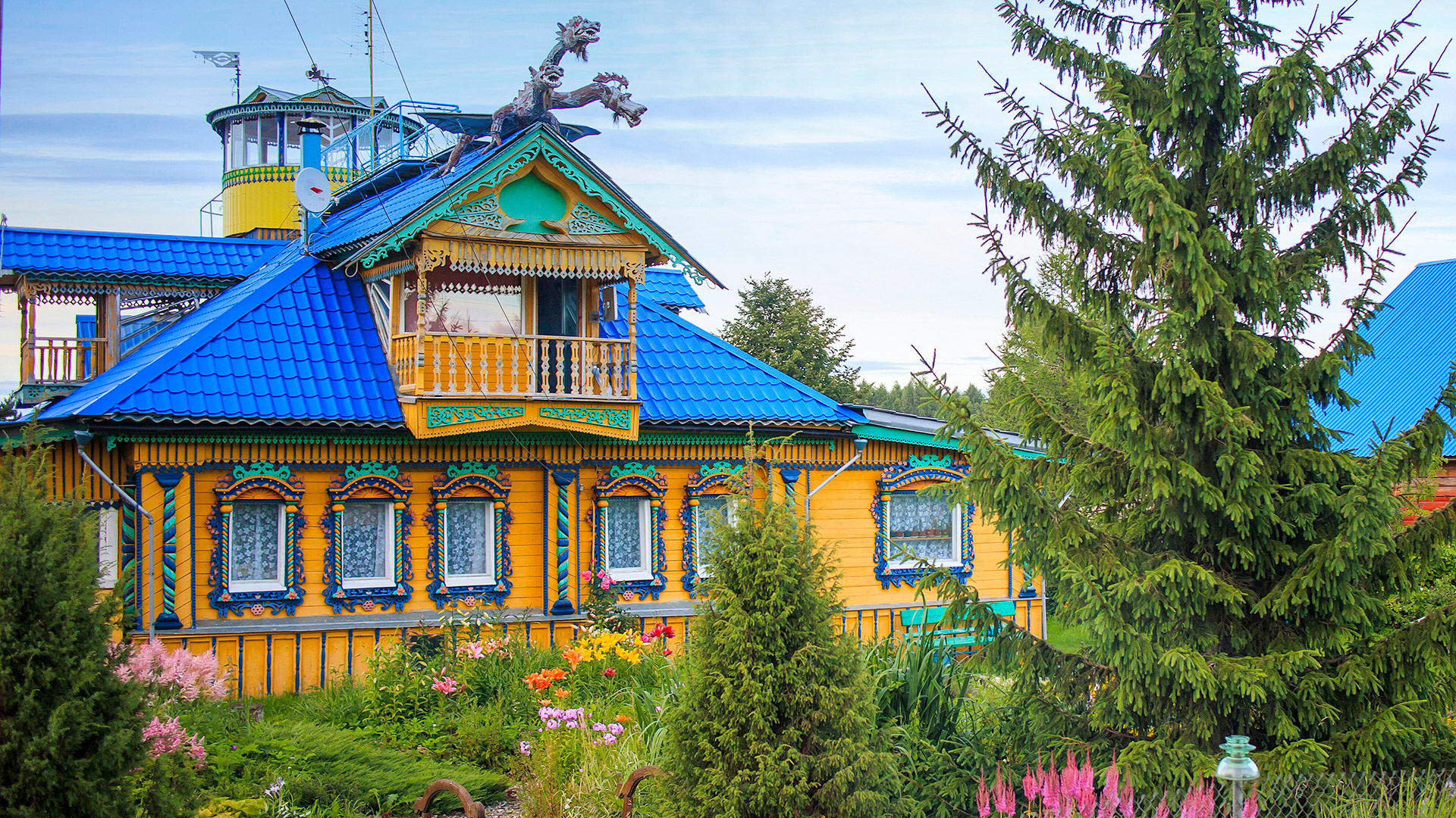 Дом в украинском стиле (55 фото)