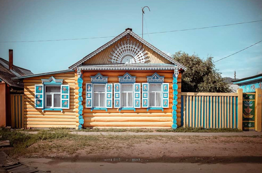 Русский деревенский дом (71 фото)