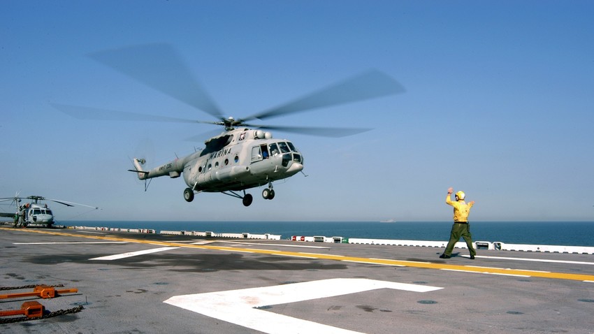 Mi-17-1V de la Armada de México.