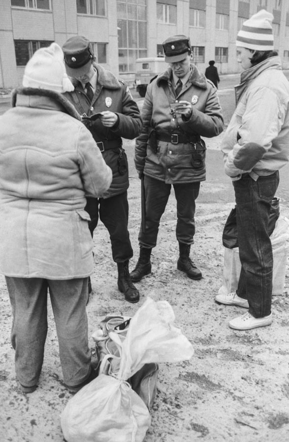 Police soviétique en 1991