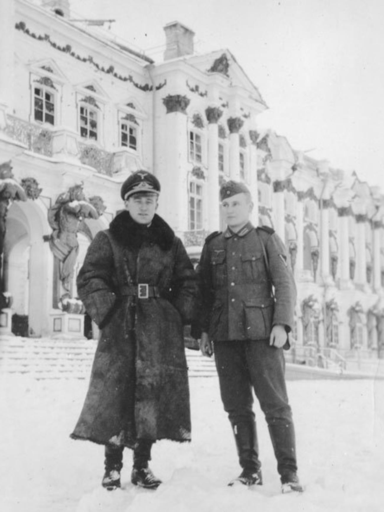 Des Allemands à Tsarskoïé Selo