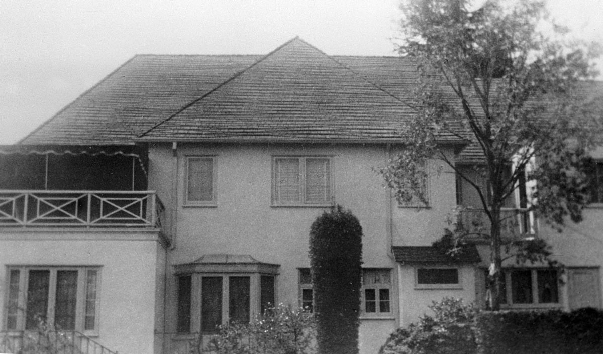 Haus in Beverly Hills, Amerika, wo Sergei Rachmaninow lebte und starb.